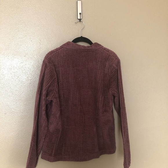 Woolrich Hazelberry Textured Track Jacket Size M - Picture 5 of 6